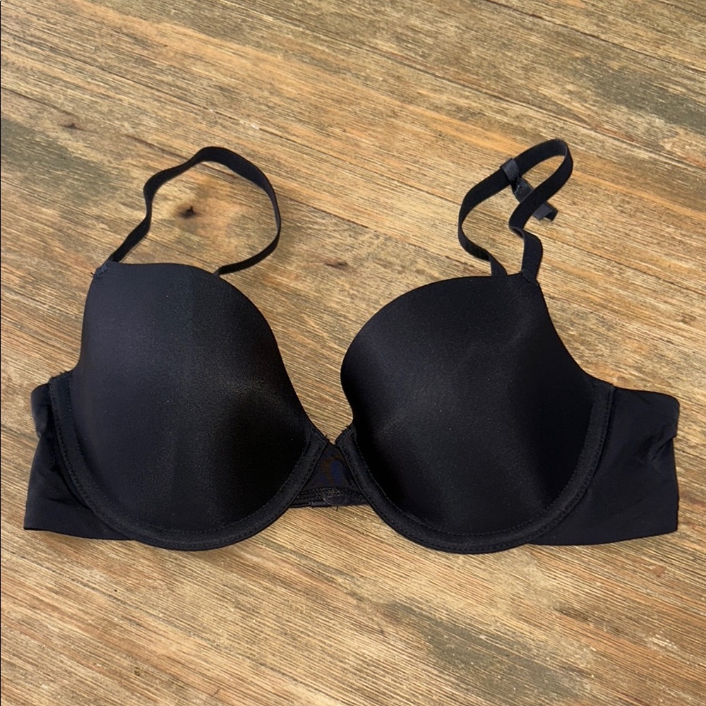 Black Underwire Lightly Lined DKNY Bra